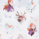 Algodón Frozen Rostros Blanco - Ribes y Casals