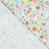 Popelín Sports Verde Agua - Ribes y Casals