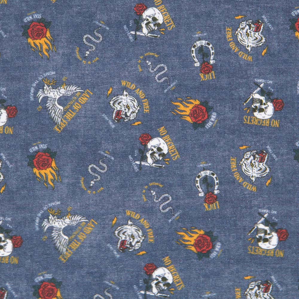 Algodón Rugby Denim - Ribes y Casals