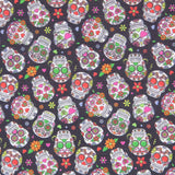 Tela Popelín Catrinas Multicolor - Ribes y Casals