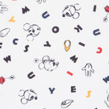 Algodón Letras Mickey - Ribes y Casals