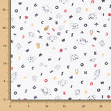 Algodón Letras Mickey - Ribes y Casals