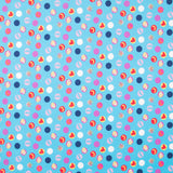 Retal Algodón Cenicienta Azul 50x140 cm - Ribes y Casals