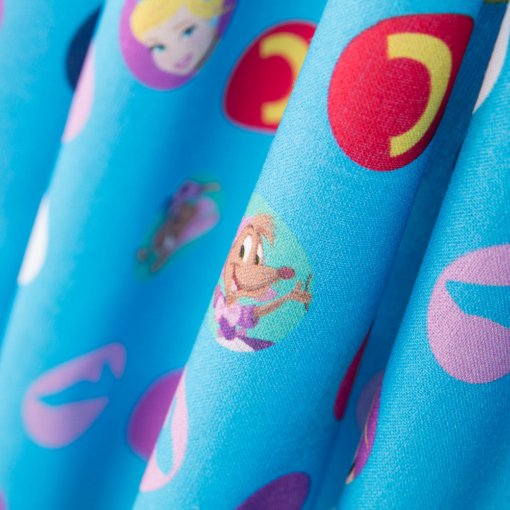 Retal Algodón Cenicienta Azul 50x140 cm - Ribes y Casals