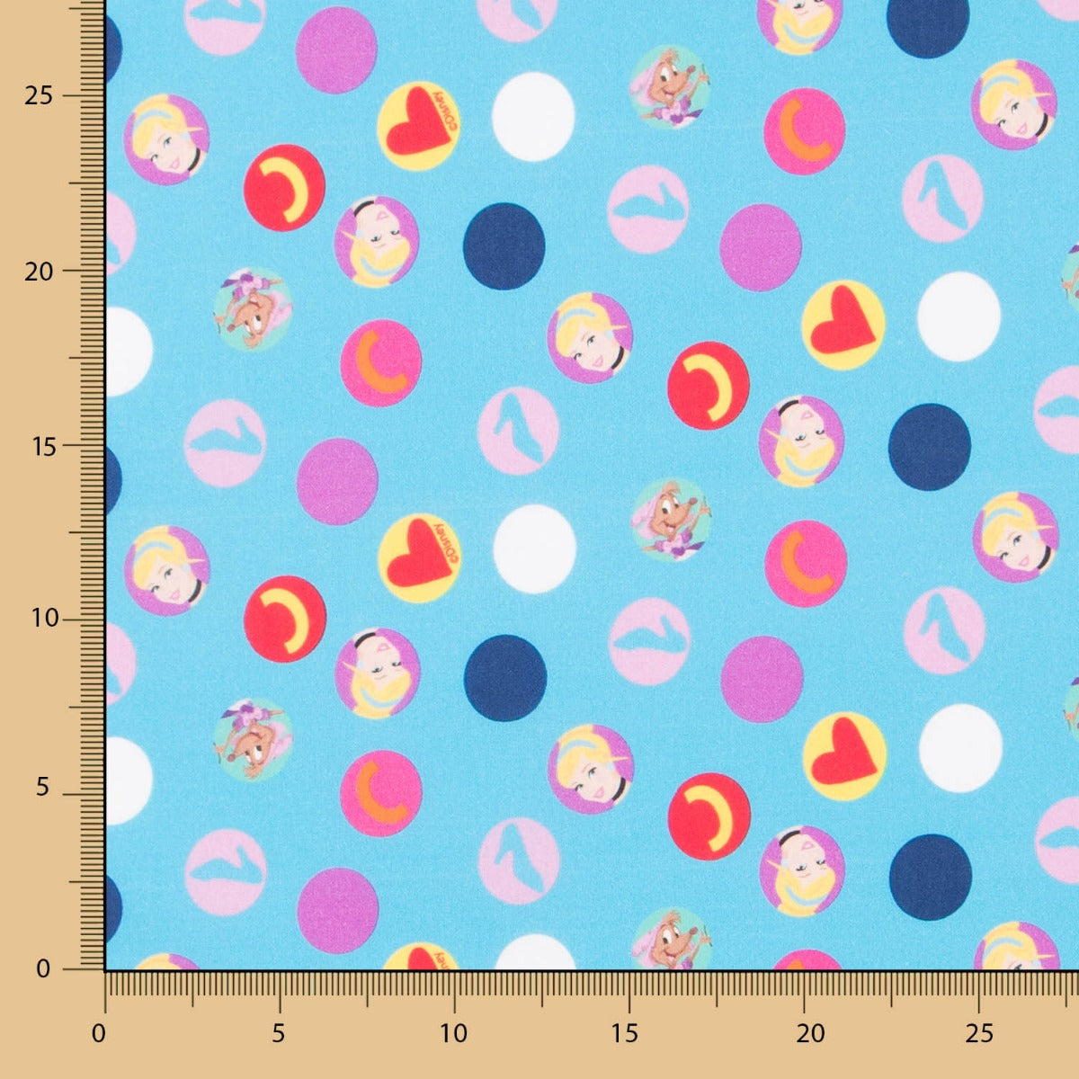 Algodón Cenicienta Azul - Ribes y Casals