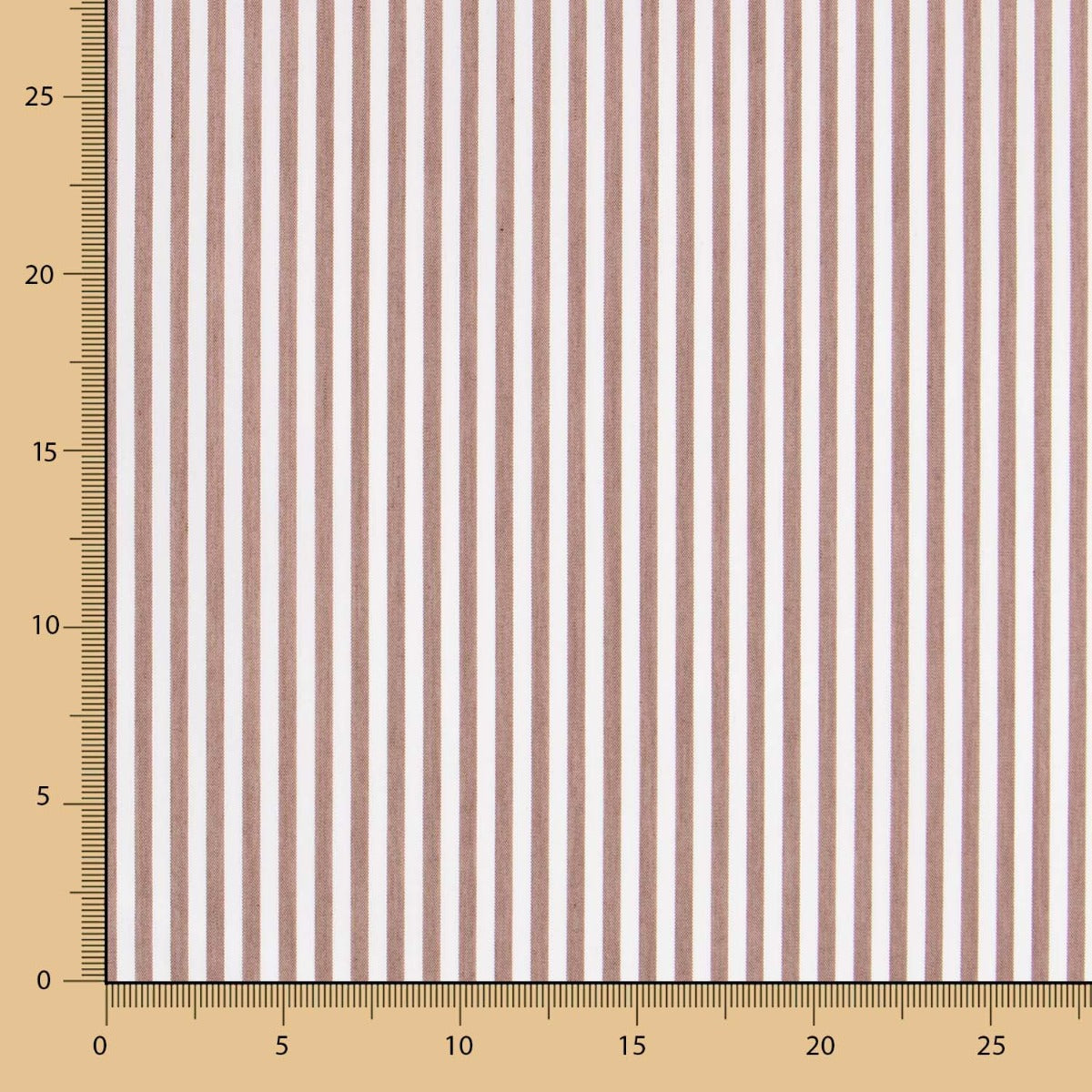 Rayas Vichy Marrón Maxi - Ribes y Casals