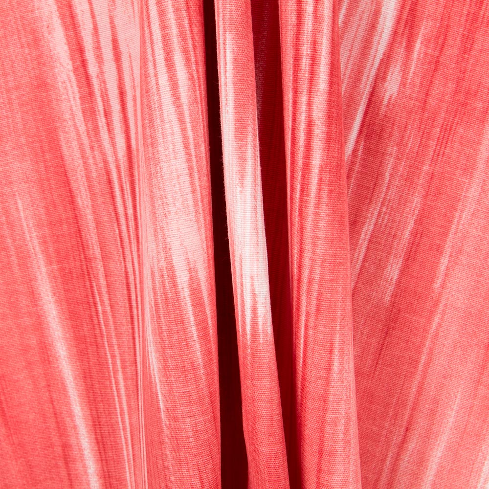 Loneta Estampada Cascada Rojo - Ribes y Casals