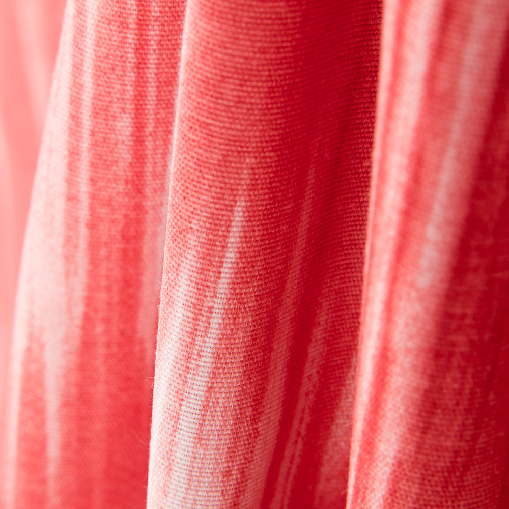 Loneta Estampada Cascada Rojo - Ribes y Casals