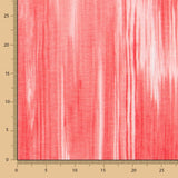 Loneta Estampada Cascada Rojo - Ribes y Casals