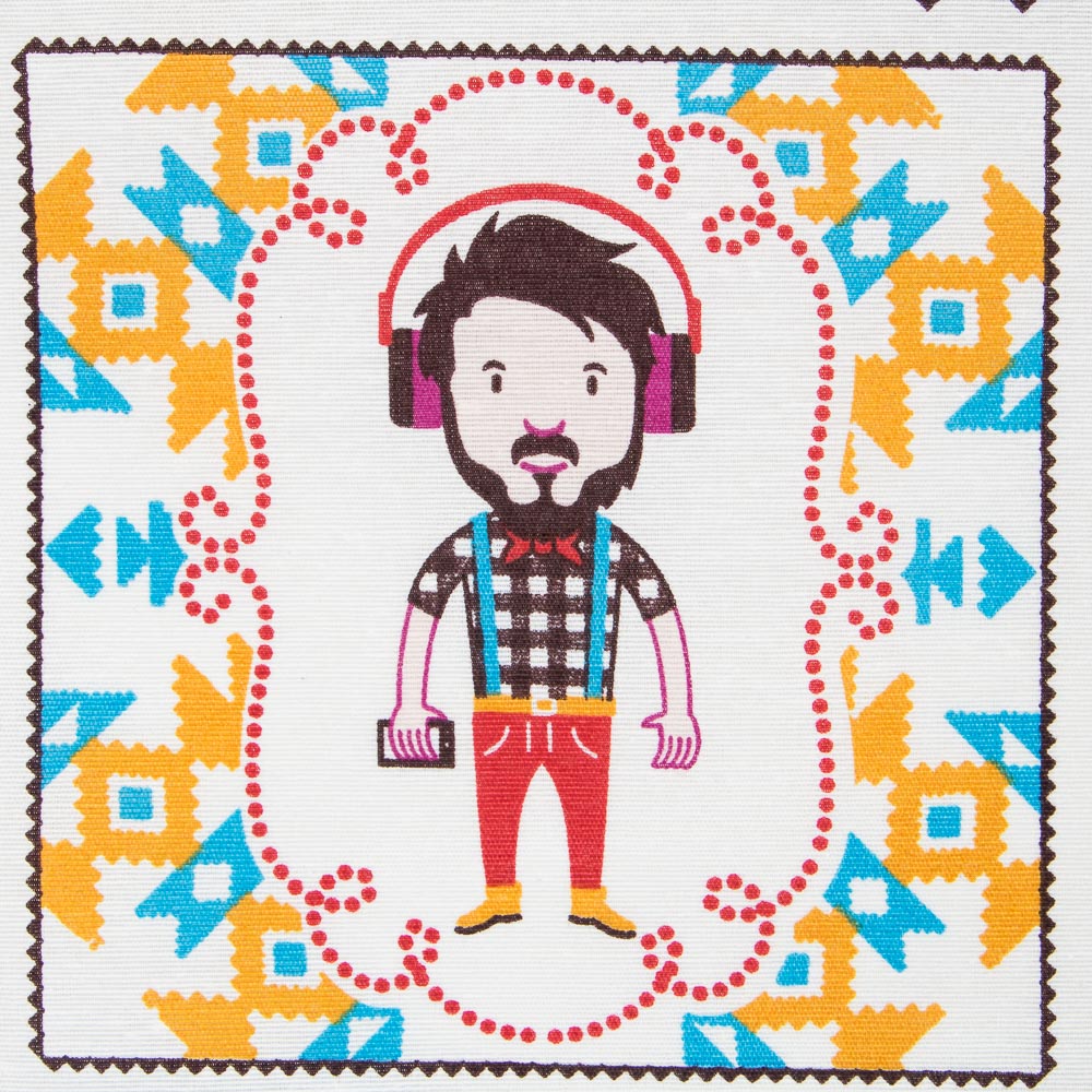 Loneta Estampada Hipster - Ribes y Casals