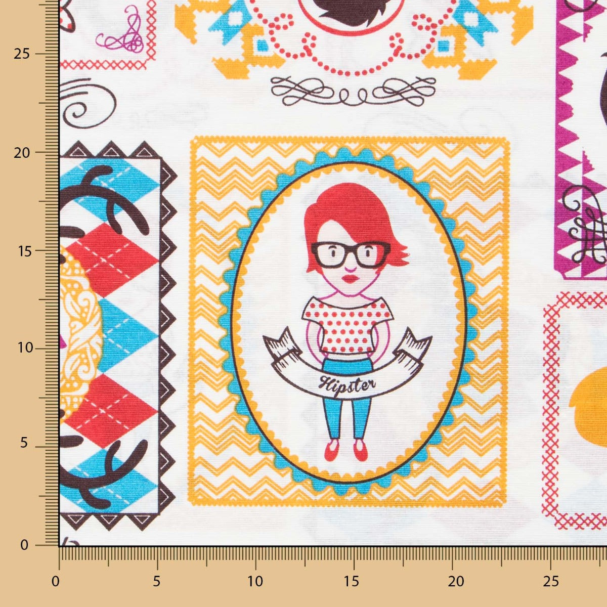 Loneta Estampada Hipster - Ribes y Casals