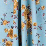 Loneta Estampada Otoño Azul - Ribes y Casals