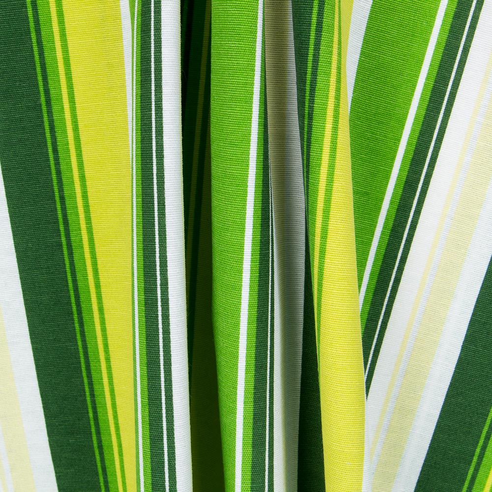 Loneta Estampada Rayas Lima - Ribes y Casals