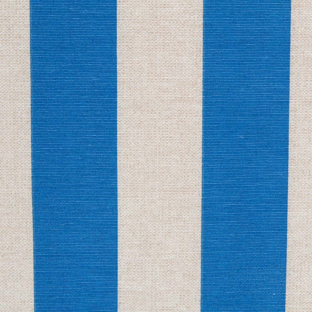 Loneta Estampada Rayas Azul Beige - Ribes y Casals