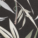 Tela Loneta Estampada Tropic Negro - Ribes y Casals