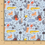 Algodón Zoo Celeste - Ribes y Casals