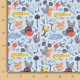 Algodón Zoo Celeste - Ribes y Casals