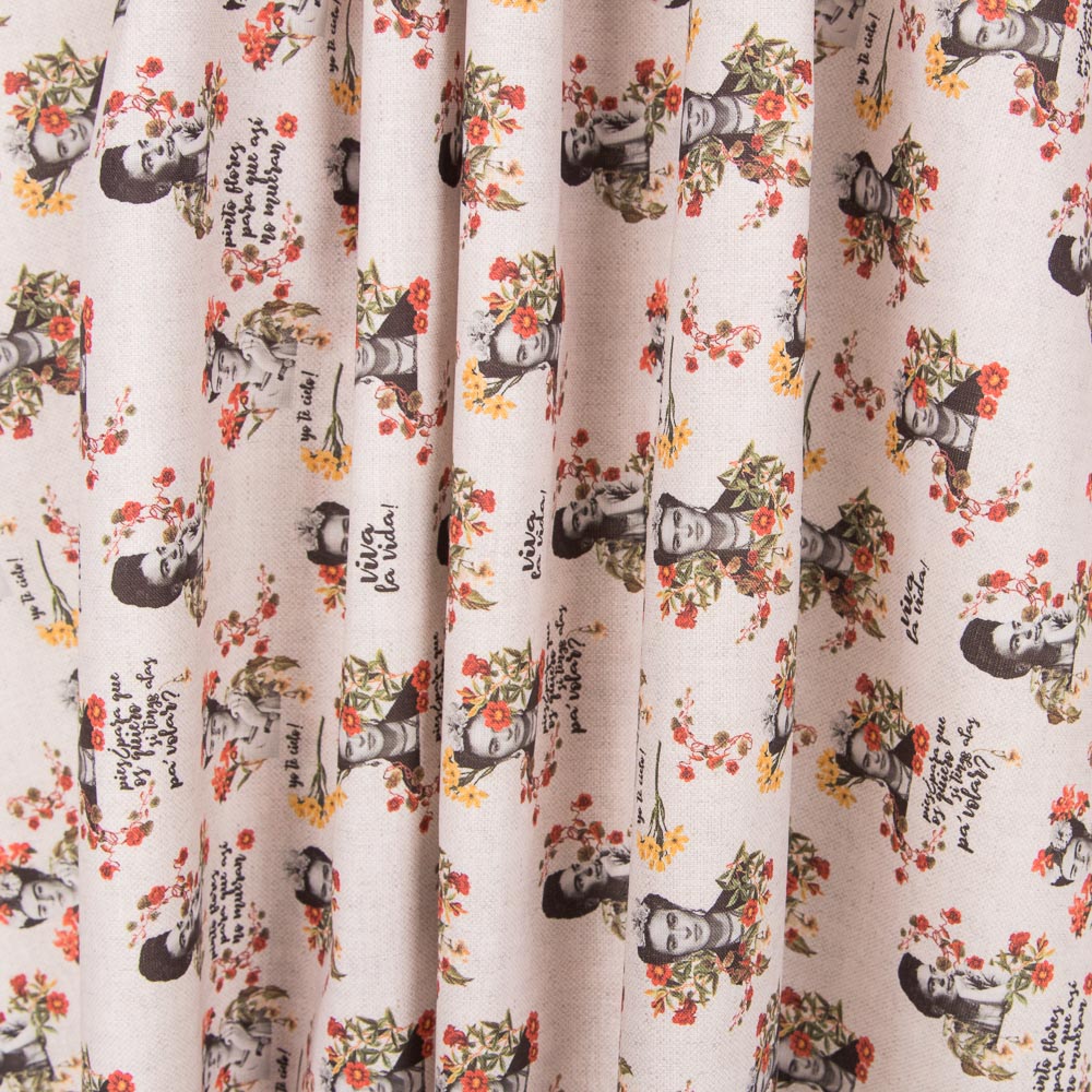 Algodón Frida Frases - Ribes y Casals