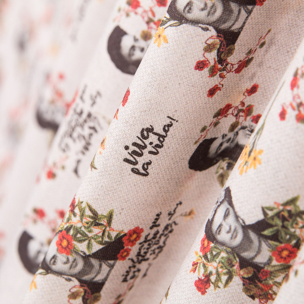 Algodón Frida Frases - Ribes y Casals