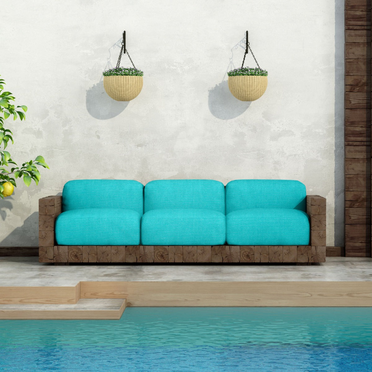 Toldo Dralón Verde Agua - Ribes y Casals