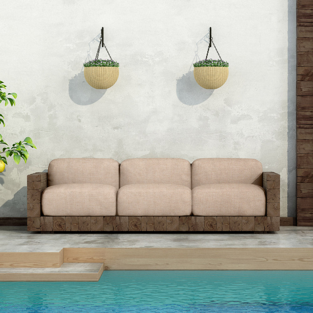 Lona Gruesa Rústica Teflón Beige - Ribes y Casals