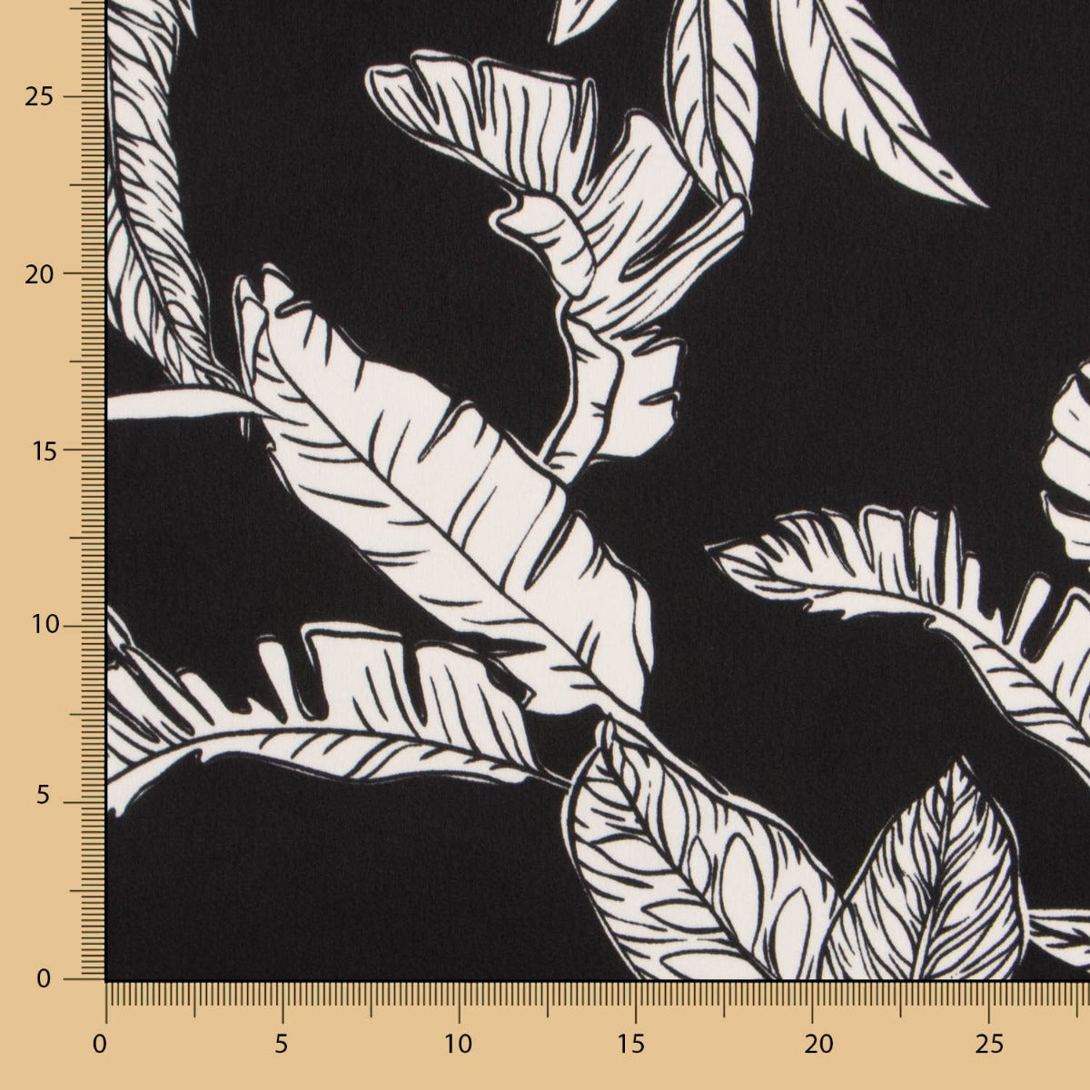 Crep Satén Tropic Negro - Ribes y Casals