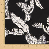 Crep Satén Tropic Negro - Ribes y Casals