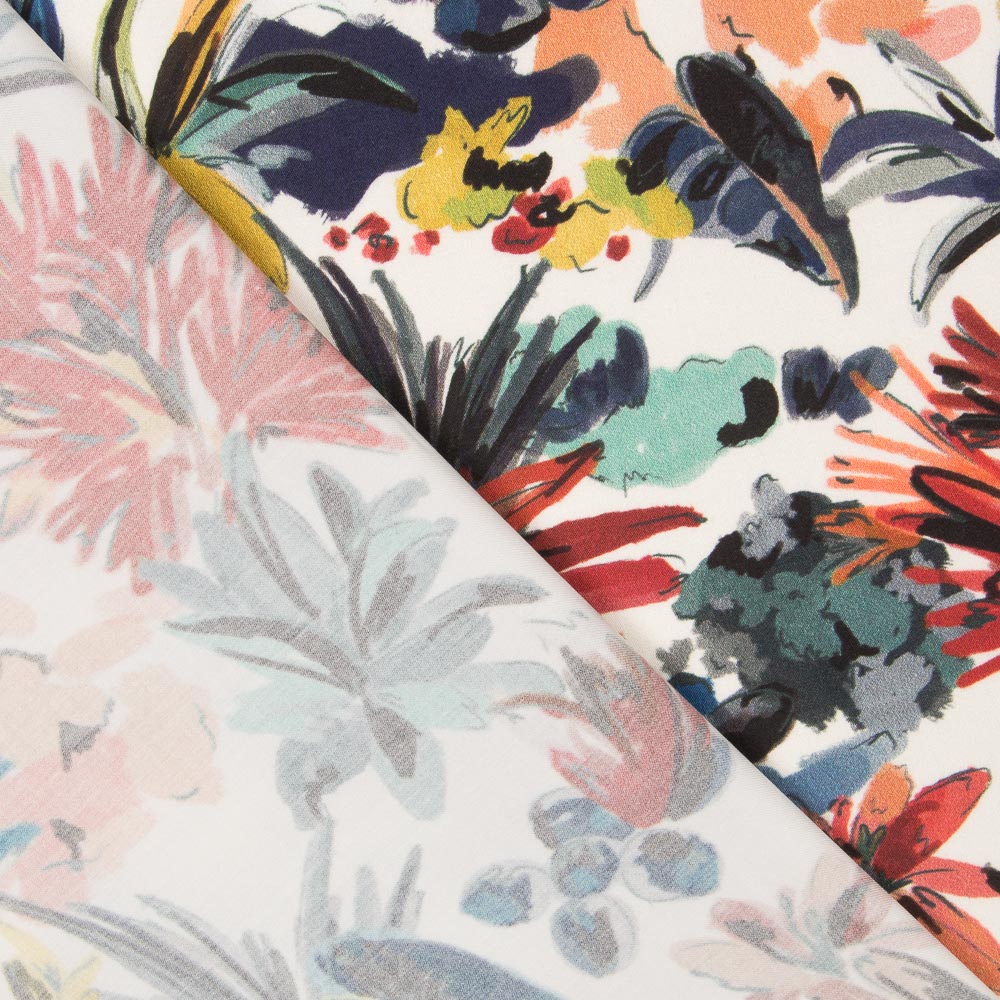 Satén Mate Tropic Cruda - Ribes y Casals