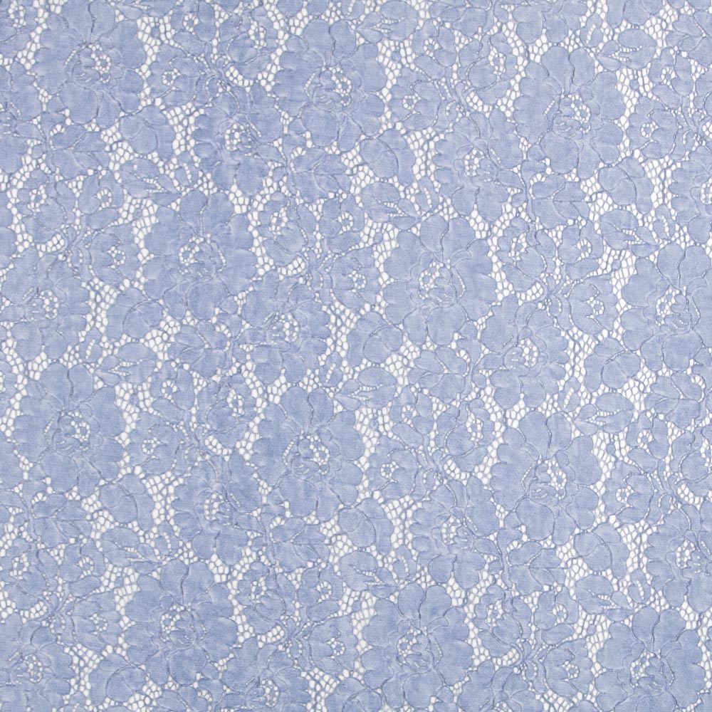 Blonda Tie-dye Rebrodé Azul - Ribes y Casals