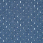Denim Algodón Oscuro Geométrico - Ribes y Casals