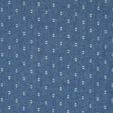 Denim Algodón Oscuro Geométrico - Ribes y Casals