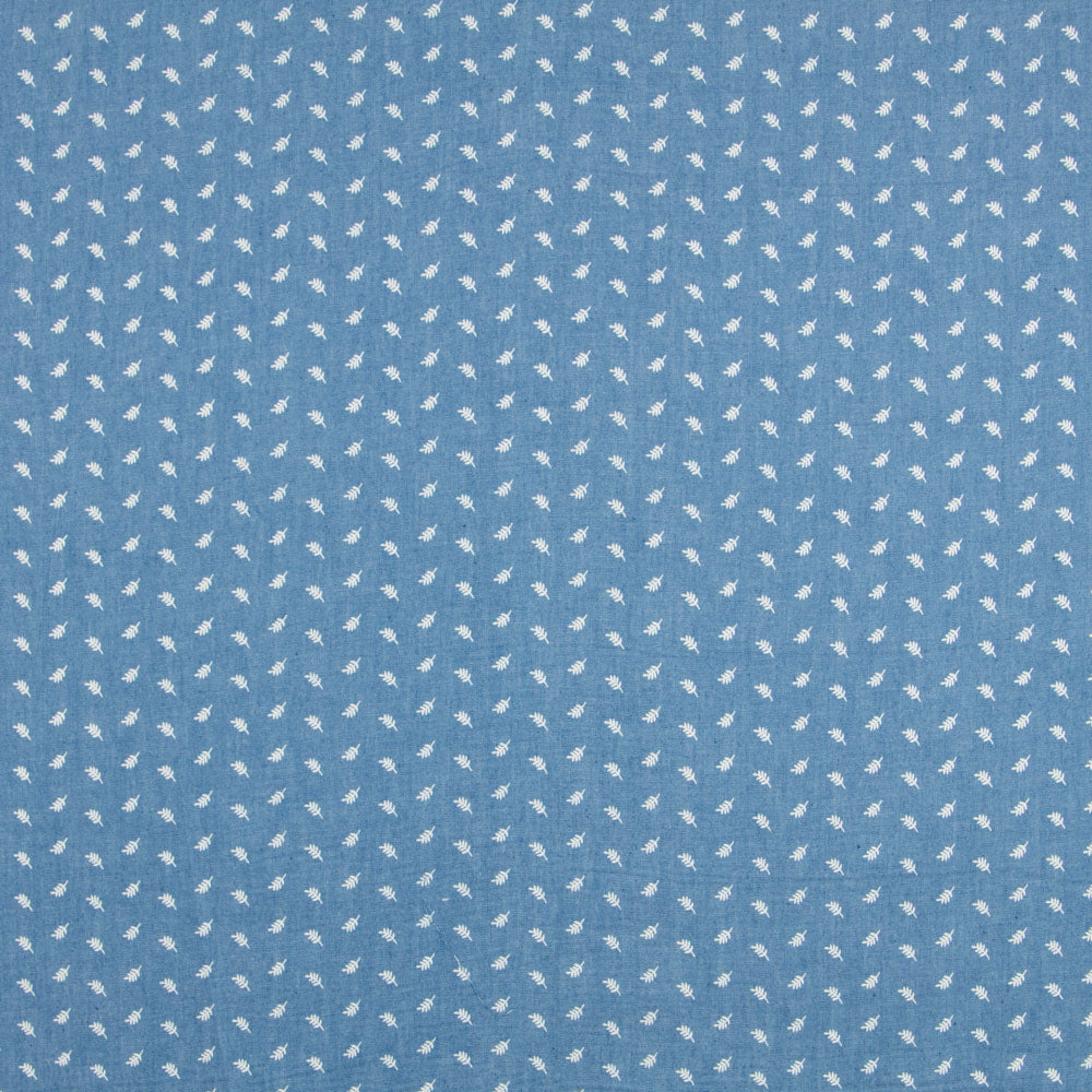 Denim Algodón Claro Olivo - Ribes y Casals