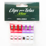 Pack 12 Clips Mini para Telas - Ribes y Casals