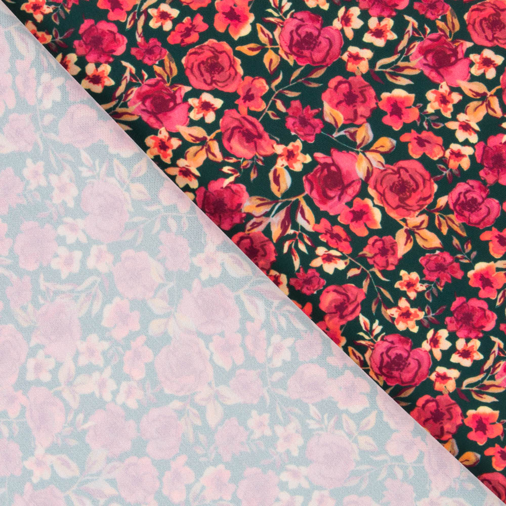 Plana Spandex Cretona Granate - Ribes y Casals