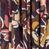 Crepe Fina Botánica Marrón - Ribes y Casals