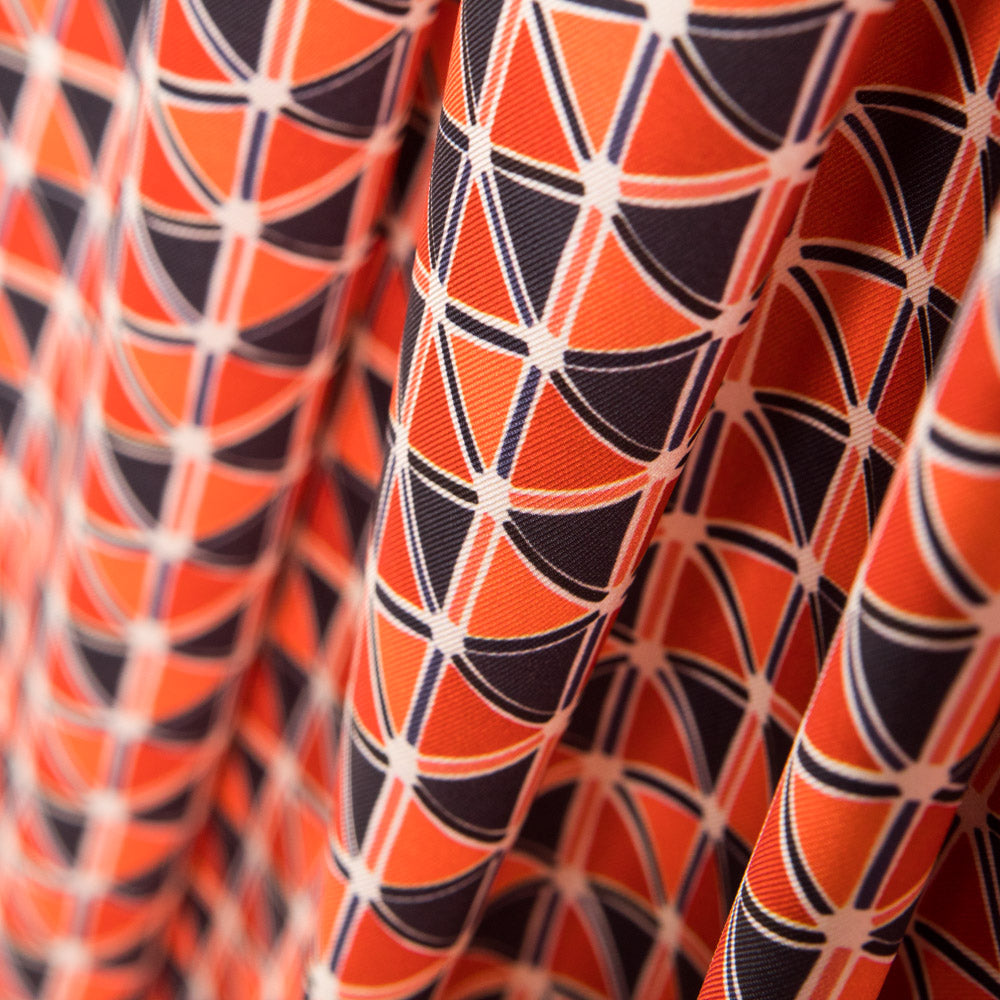 Twill Pirámides Coral - Ribes y Casals