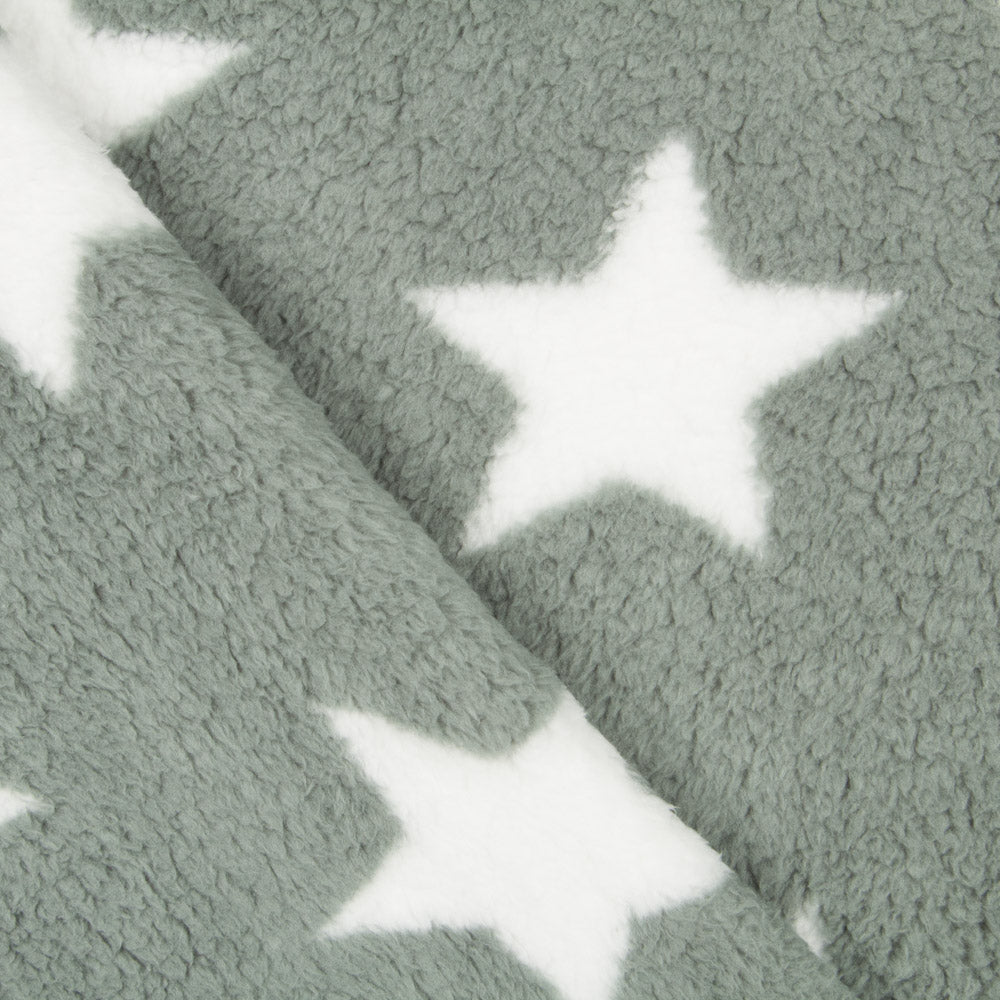 Retal Coralina Curly Stars Verdosa 200x150 cm - Ribes y Casals