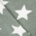 Retal Coralina Curly Stars Verdosa 200x150 cm - Ribes y Casals