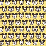 Algodón Mickey Face Amarilla - Ribes y Casals