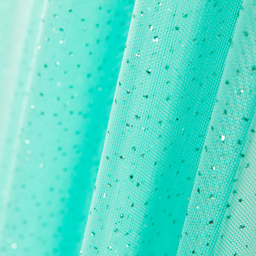Tela de Tul Brillos Aguamarina - Ribes y Casals