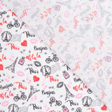 Popelín Algodón Love Paris - Ribes y Casals