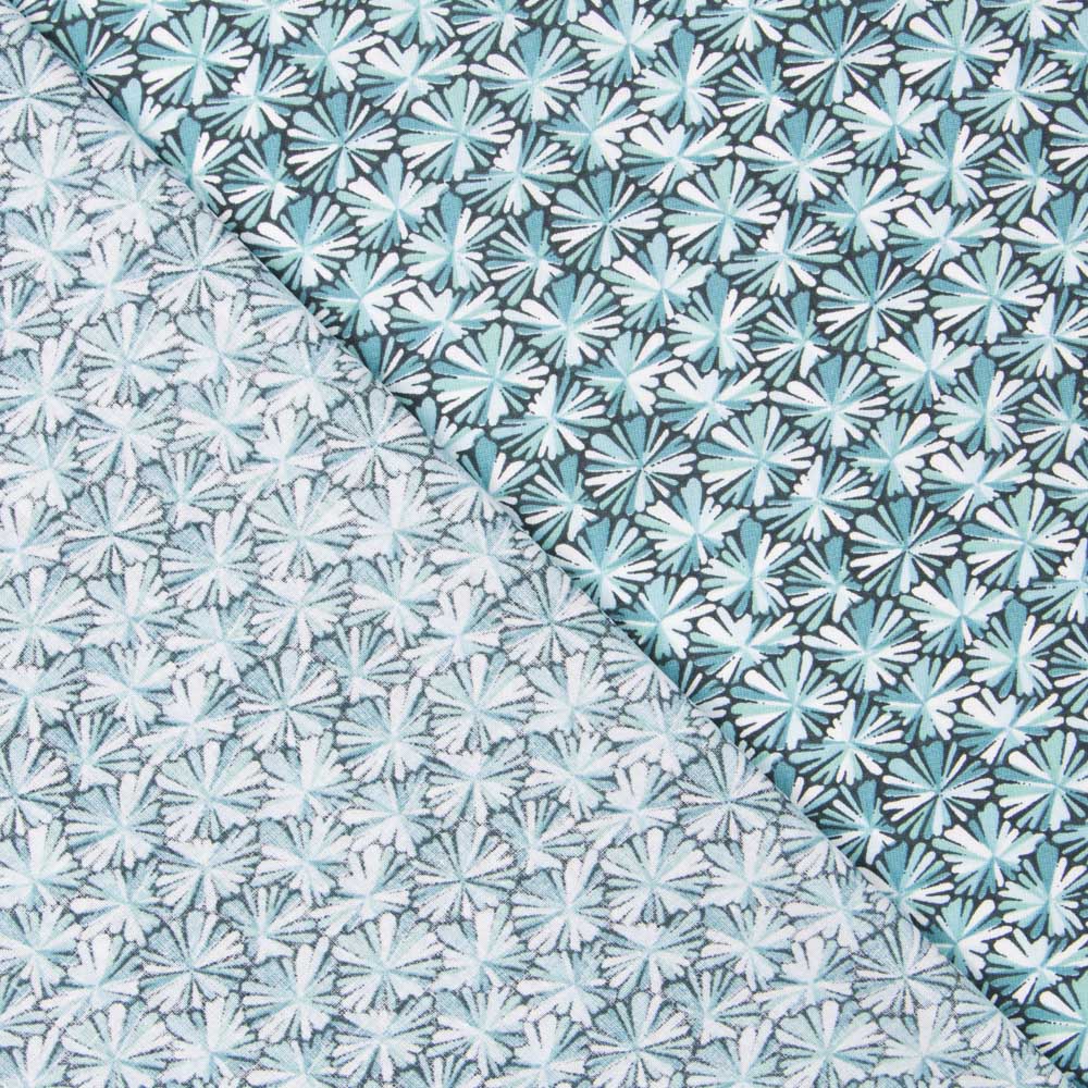 Popelín Algodón Hielo Azul - Ribes y Casals