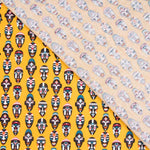Popelín Algodón Tribus Amarillo - Ribes y Casals