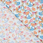 Popelín Algodón Corales Azul - Ribes y Casals