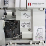 Máquina Overlock Alfa Precise Essence Remalladora - Ribes y Casals