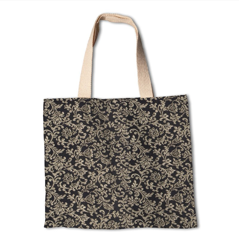 Jacquad Lurex Floral Oro - Ribes y Casals