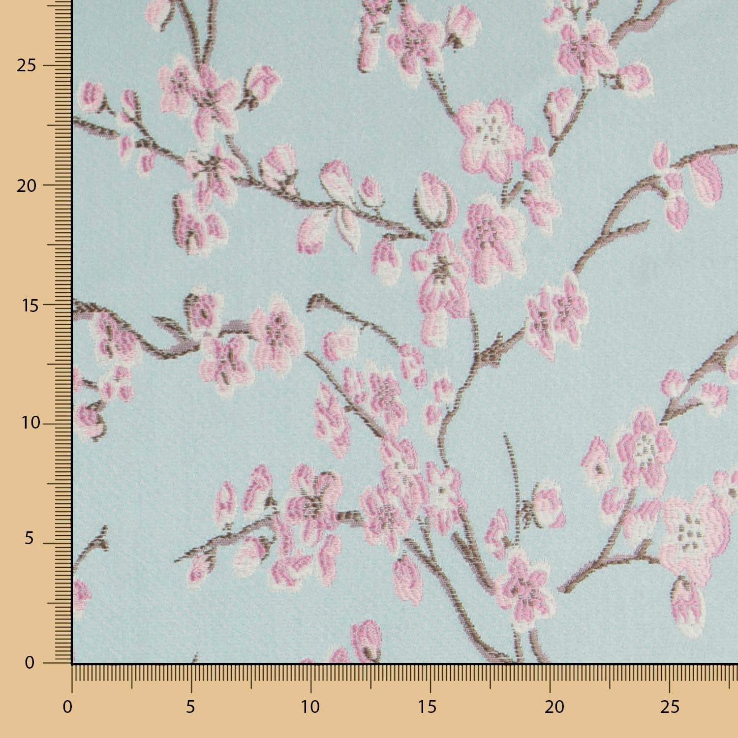 Jacquard Damasco Japo Agua - Ribes y Casals