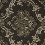 Jacquard Damasco Lúrex Negro Oro - Ribes y Casals