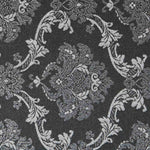 Jacquard Damasco Lúrex Negro Plata - Ribes y Casals