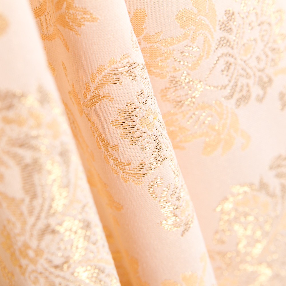 Jacquard Damasco Lúrex Oro - Ribes y Casals